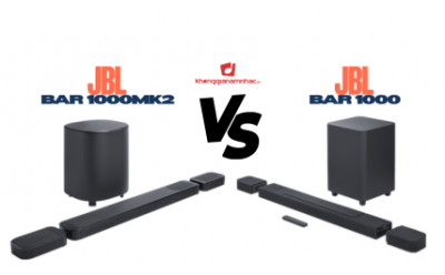 So sánh JBL Bar 1000 & JBL Bar 1000 MK2: Có nên nâng cấp?